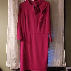 Glamour Fuchsia Pink Dress